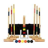 6 Player Croquet Game Set for Outdoor sport